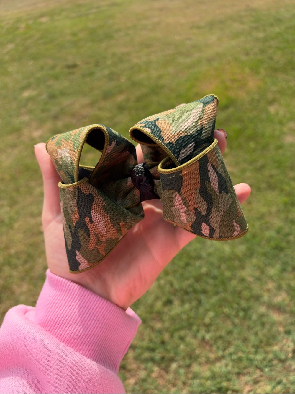 Camo Cutie Handmade Boutique-Style Hair Bow
